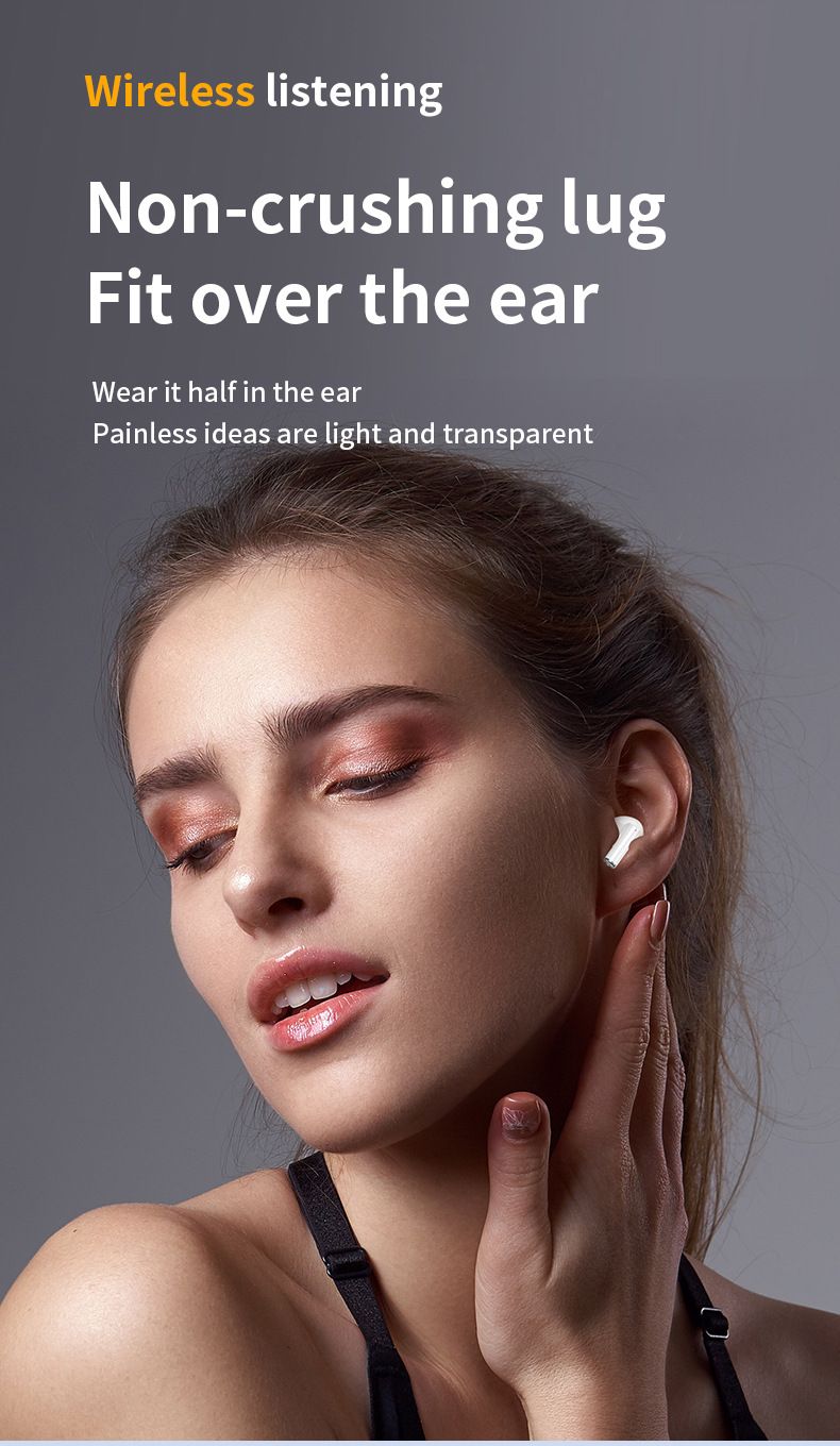 Bluetooth Earphone Super Long Battery Life Waterproof Noise Reduction Earbuds Digital Display Douch 5.3 TWS In-Ear Earpods Sports Binaural Stereo Wireless Earphones For Android & IOS Smart Phones