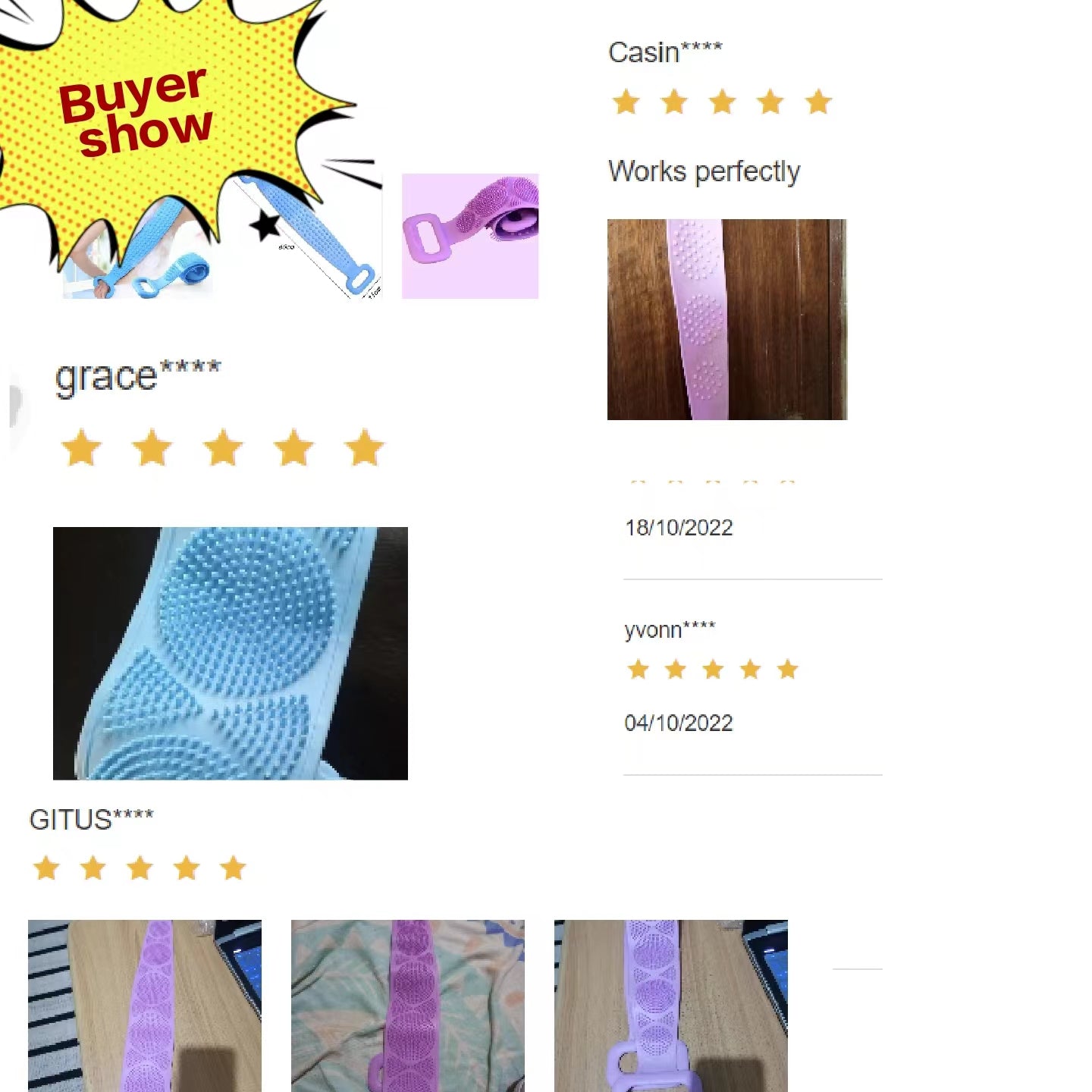 Magic Silicone Brushes Bath Towels Rubbing Back Mud Peeling Body Massage Shower Bathroom Products Bath & Bathing Accessories > Bath > Bath Accessories