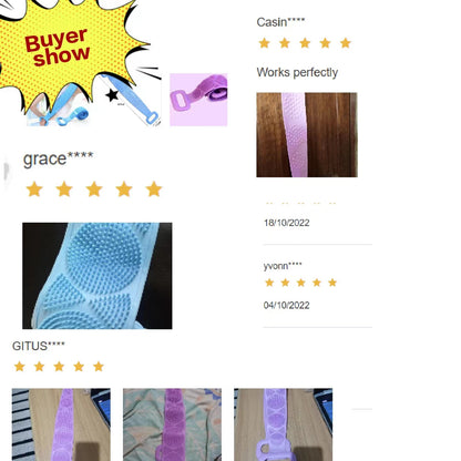Magic Silicone Brushes Bath Towels Rubbing Back Mud Peeling Body Massage Shower Bathroom Products Bath & Bathing Accessories > Bath > Bath Accessories