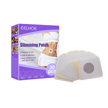 30pcs Slimming Weight Loss Sticker Abdomen Fat Burning Sticker Body Shaping Paste Belly Waist Plaster
