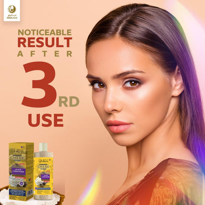 Sulfate Free Hair Conditioner with Chebe Powder and Shea Butter for Hair Growth (16.9 FL.OZ) Deep Conditioner for Curly Hair Ready To Use For Silky Smooth Hair