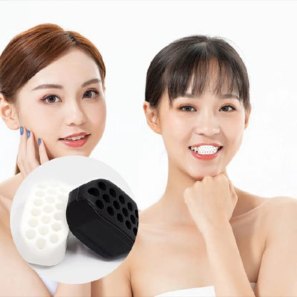 2pcs JawLine Exerciser Ball Facial Jaw Muscle Toner Trainin Fitness Anti-aging Food-grade Silica Face Chin Cheek Lifting Slimmin