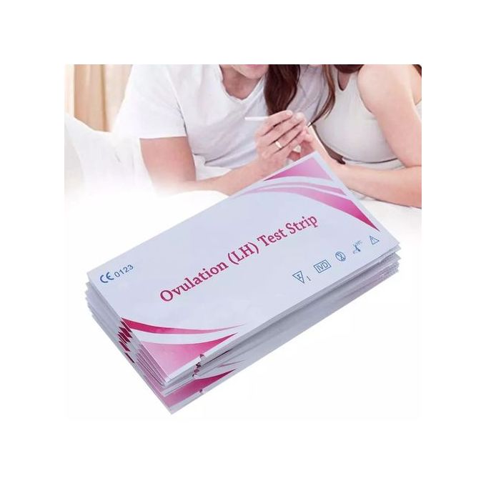 10Pcs LH Tests Ovulation Urine Test Strips LH Ovulation Test Strips First Response Over 99% Accuracy Ovulation Test (10 Strips)