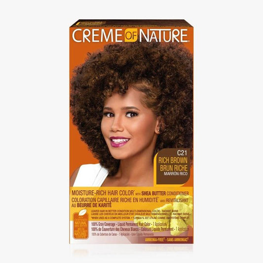 Liquid Hair Color -21 Rich Brown