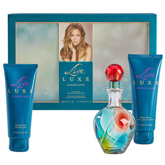 Live Luxe Women EDP 3 Piece Gift Set with BL & SG