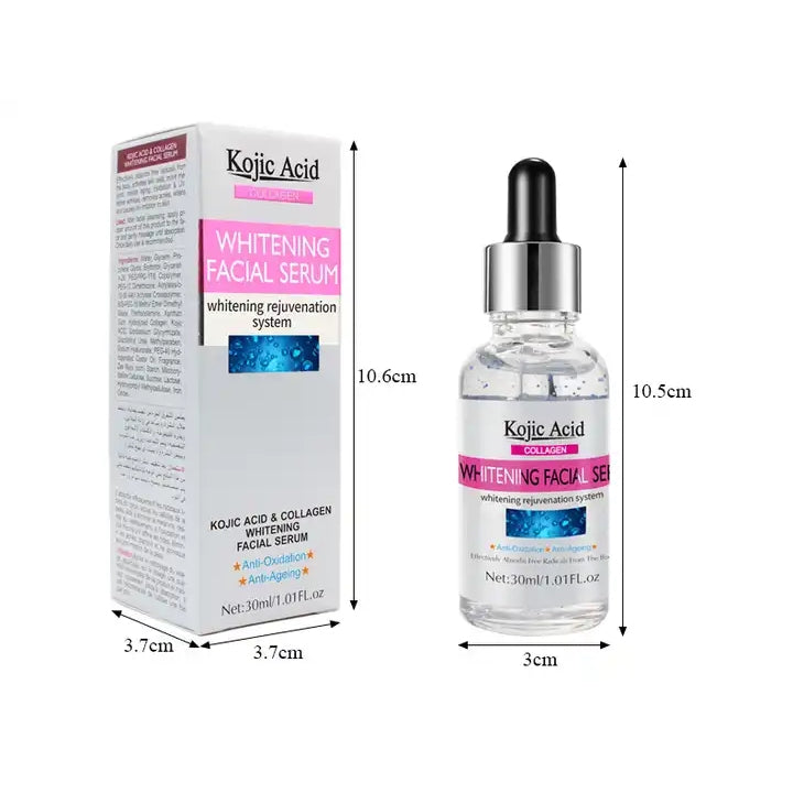 Kojic Acid Collagen Whitening Facial Face Serum 30ml