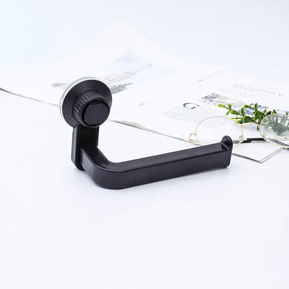 Self Adhesive Toilet Paper Roll Holder Wall Mount Steel No Punching Towel Roll Dispenser for Bathroom Kitchen No Punching