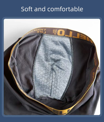 4Pcs Men's underwear Men's Clothes Underwear Men's Boxer Briefs Cotton underwear Graphene backing Bacteriostat Youth shorts Underwear