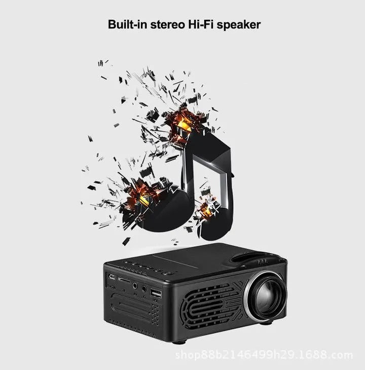 Harambee projectors Home projectors, mini portable projectors, LED mini hand-held projectors, high-definition image quality