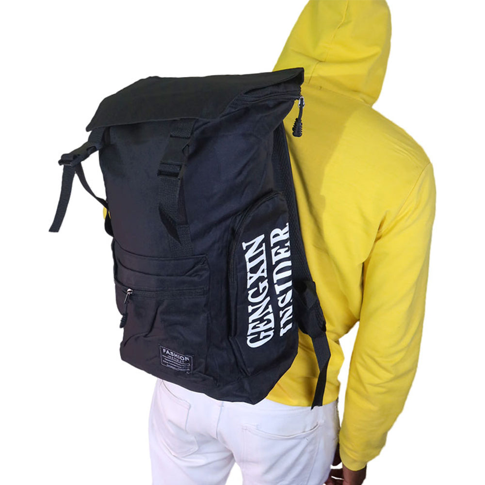 Men Backpack Large Capacity Outdoor Travel Bag Leisure Rucksack Business Commute Laptop Bag School