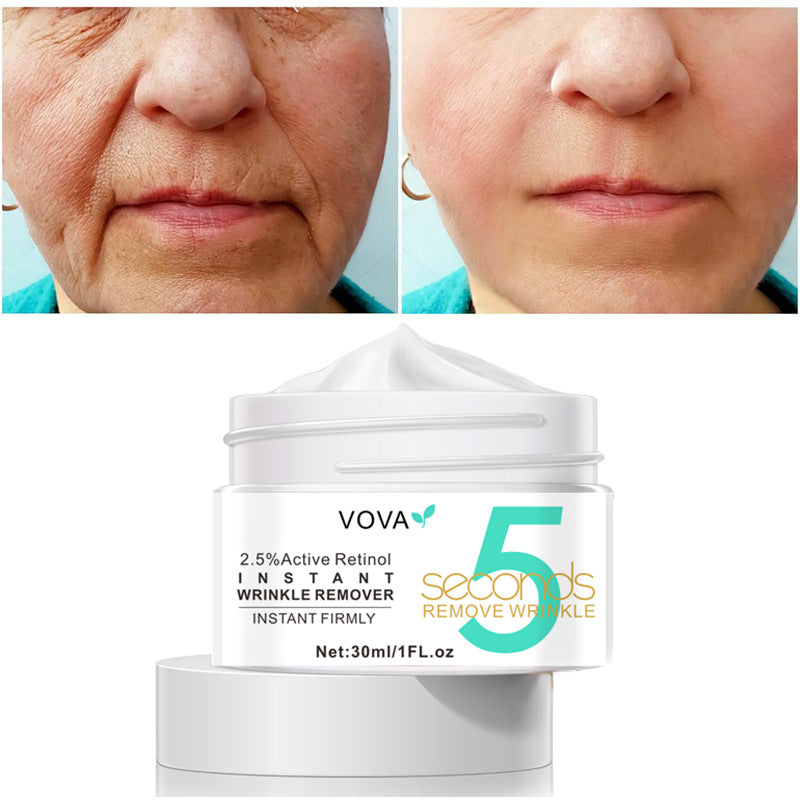 VOVA 5 Seconds Instant Wrinkles Removal Cream Active Retinol Lifting Firming Anti-aging Improve Fade Fine Lines Face Moisturizing Skin Care