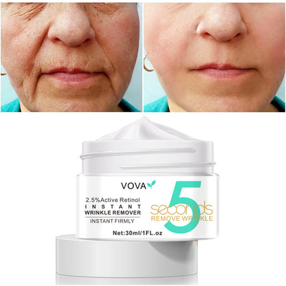 VOVA 5 Seconds Instant Wrinkles Removal Cream Active Retinol Lifting Firming Anti-aging Improve Fade Fine Lines Face Moisturizing Skin Care