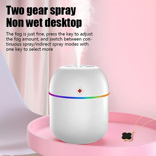 220ML Air Humidifier Home USB Bottle Aroma Essential Oil Diffuser LED Backlight For Home Car USB Fogger Mist Maker with LED Night Lamp 2023 Mist Maker Refresher