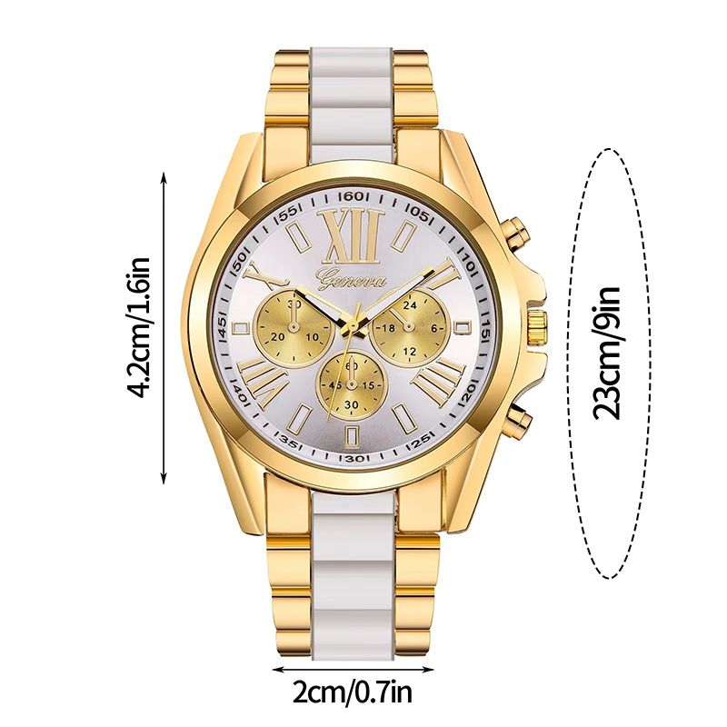 Men Watches Top Luxury Brand Fashion Men Quartz Watches Large Dial Gold Steel Business Male Watches Casual Fashion Men Wristwatch
