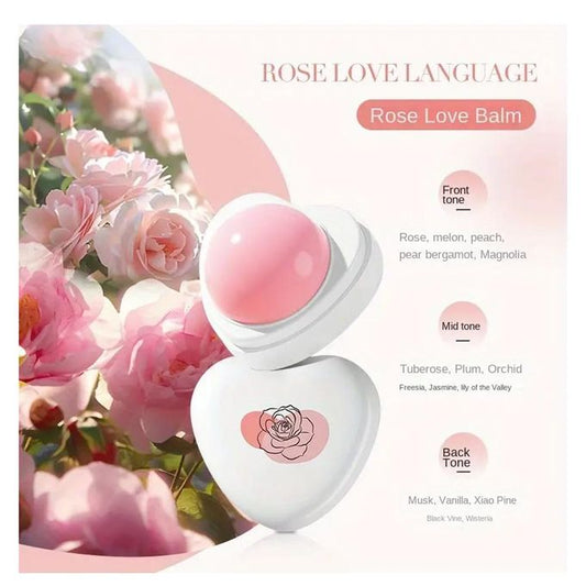 Long-Lasting Refreshing & Non-Greasy Fragrance Balm, Rose