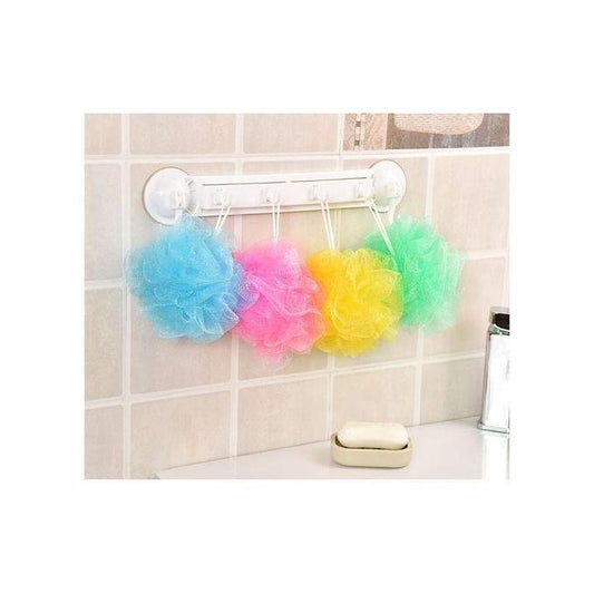 Loofah Bath Ball Mesh Sponge -multicolours