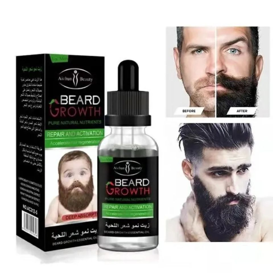 Beard Oil Beard growth essential oil and Hair Growth Essential oil, bald hair treatment oil