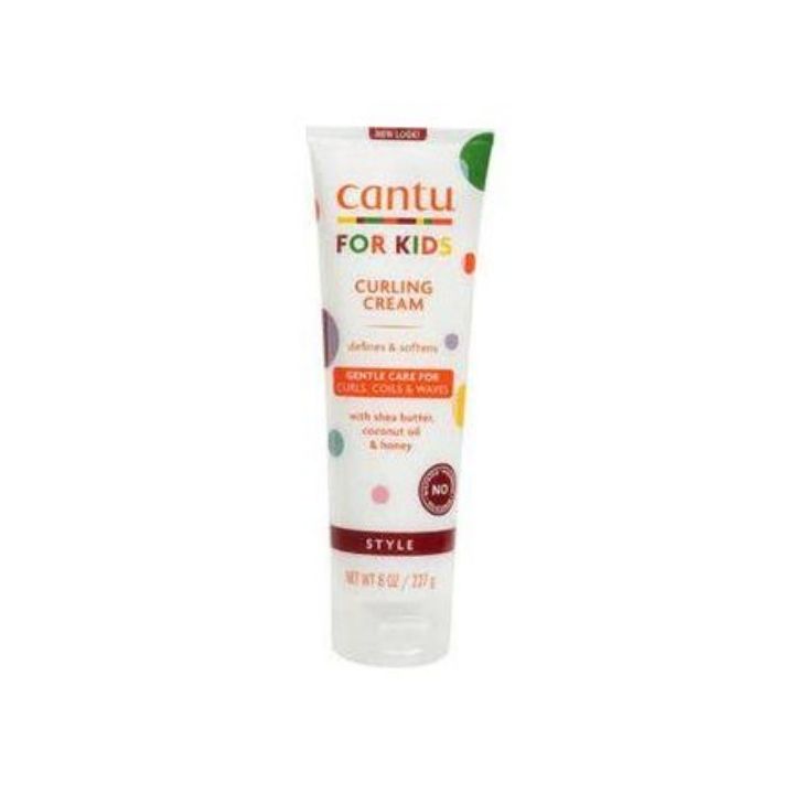 Cantu Care For Kids Curling Cream With Shea Butter, Coconut Oil & Honey Gentle Care For Textured Hair