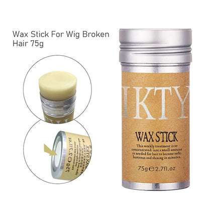 Broken Hair Artifact Hair Wax Stick Gel Cream Styling Hair Frizz Fixed Fluffy Children Men And Women Styling Hair Wax Stick 75g