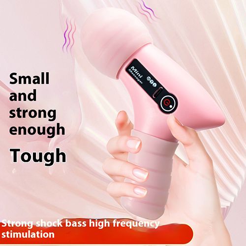 2024 Mini Vibration Massage Gun Rechargeable Wireless, Electric Massager Gun Muscle Relaxation Massager Promote Blood Circulation Professional Fitness Portable Electric Fascia Gun