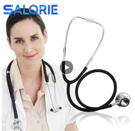 Double Head Stethoscope Professional Cardiology Stethoscope Doctor Medical Equipment Student Vet Nurse Devices Accessorie Kit