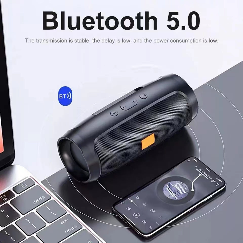 Bluetooth Accessories Waterproof Subwoofer Portable Bluetooth Wireless Speaker Surround Loudspeaker TF Card AUX Sound Box TWS USB Flash Drive Wireless Speakers