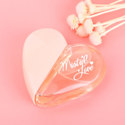 Valentine's Day Gift Perfume Lipstick Set Gift Box Love Shape Lasting Fragrance Valentine Gift