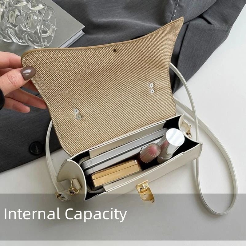 Mateamoda Elegant and Compact Structured Satchel Bag Sling Bag Crossbody Bag