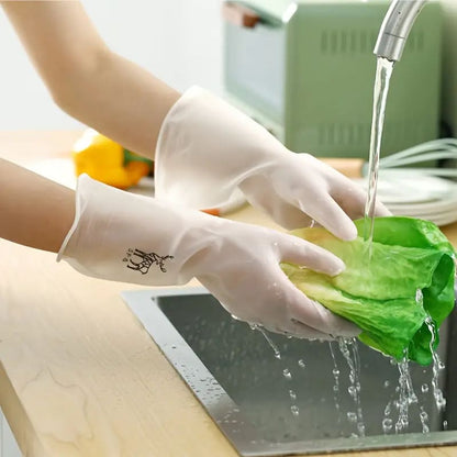 Premium Cleaning Gloves - Waterproof, enhanced grip, long-lasting, perfect for home cleaning kitchen dishwashing and laundry - a must-have cleaning accessory and Indispensable Cleaning Comp