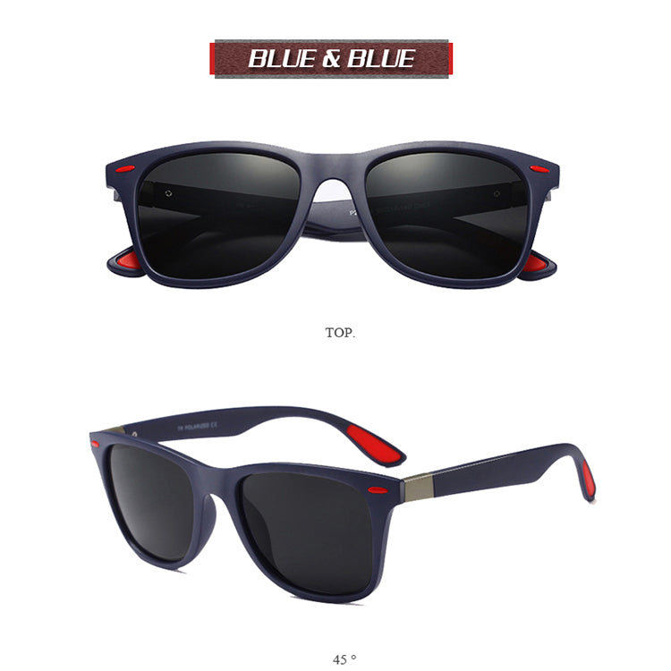 Sunglasses Men Fishing Polarized Sunglasses Men Women Driving Square Style Sun Glasses Male Goggle Unisex Glasses Sun glasses Men Fashion Accessories