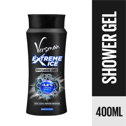 Versman Extreme Ice 3-in-1 Body Face & Hair Shower Gel 400ml