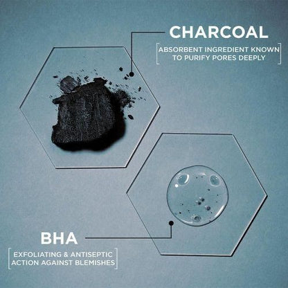 【Discounted】Garnier Pure Active 3 In1 Charcoal Anti Blackhead Mask Wash Scrub -100ml