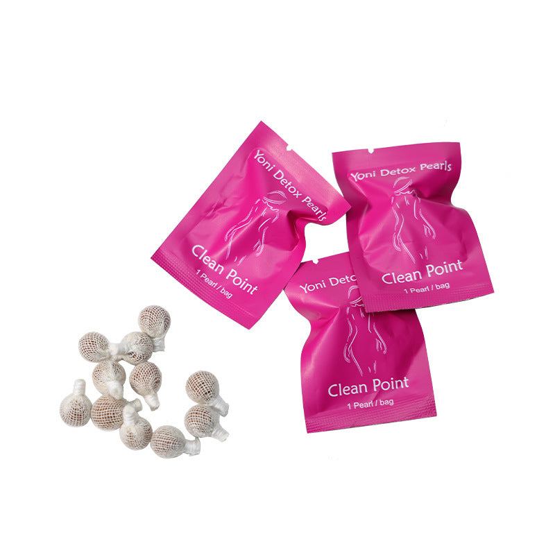 5pcs Vaginal Detox Pearls for Women Tampons Chinese Medicine Swab Tampons Discharge Toxins Gynaecology