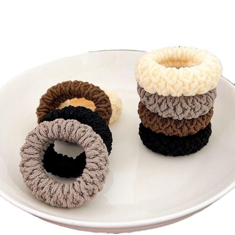 10 PCS/Set Widening And Thickening Upgraded Version Of Hair Ring Rubber Band For Women With High Elastic Durable Headband Without Damaging Hair Fashion Rubber Band