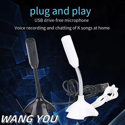 USB Microphone For Laptop And Computers Adjustable Studio Singing Gaming Streaming Mikrofon Stand Mic With Holder Desktop