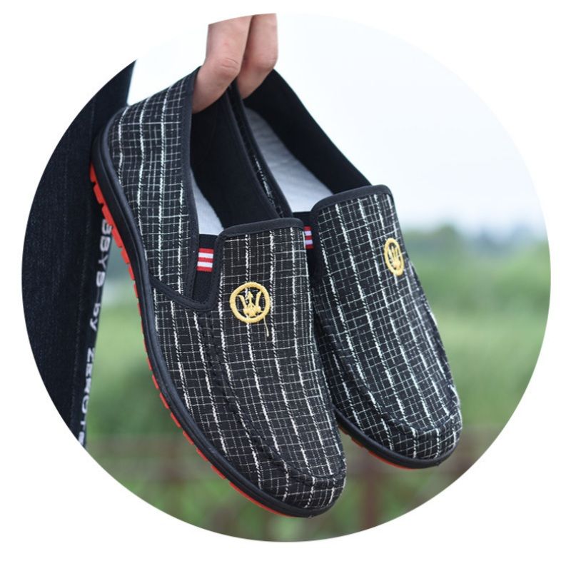 Men Shoes Loafers Casual Shoes Flat Shoes Men Pull On Shoes