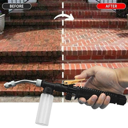 High Pressure Power Water Gun Water Jet Garden Washer Hose Wand Nozzle Spray Watering Spray Sprinkler Atomizing Gun Clean Tools Car Cleaning Tool Kit Auto-Detailing Watering Equipment