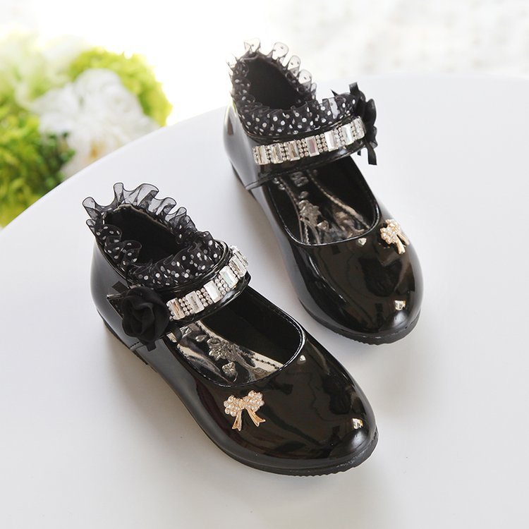 Fashion Kids shoes Children's Shoes Fashion hook and loop British Wind Baby girls shoes Fast delivery within 1-5 days