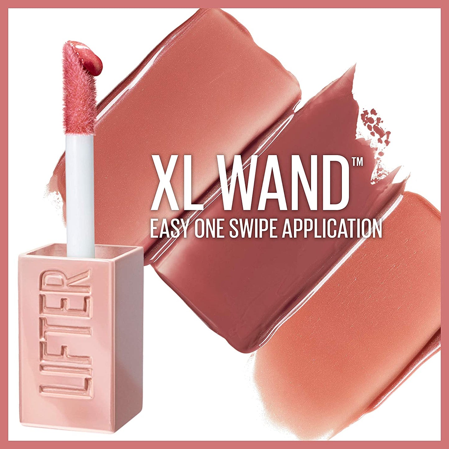 【Discounted】MAYBELLINE LIFTER GLOSS NU 005 PETAL LIPGLOSS- This lip gloss formula visibly smooths lip surface and enhances lip contour