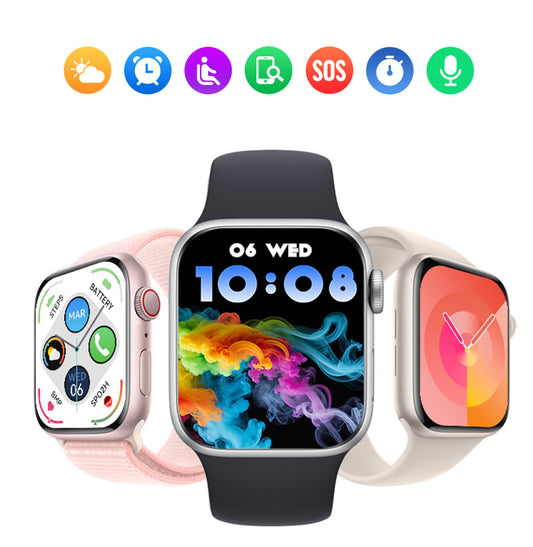 New T Watch X Smartwatch Bluetooth Call Smart Watches Two Straps Health Monitor Fitness Bracelet Scroll Button Smart Band For Smart Phones