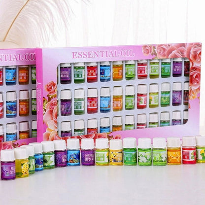 36 pcs Essential oil oil Set for diffuser, humidifier, Aromatherapy Scents: Lavender Violet Green Tea Rose Sandal wood Snow Lotus Jasmine Orange Ocean Lemon Osmanthus Strawberry