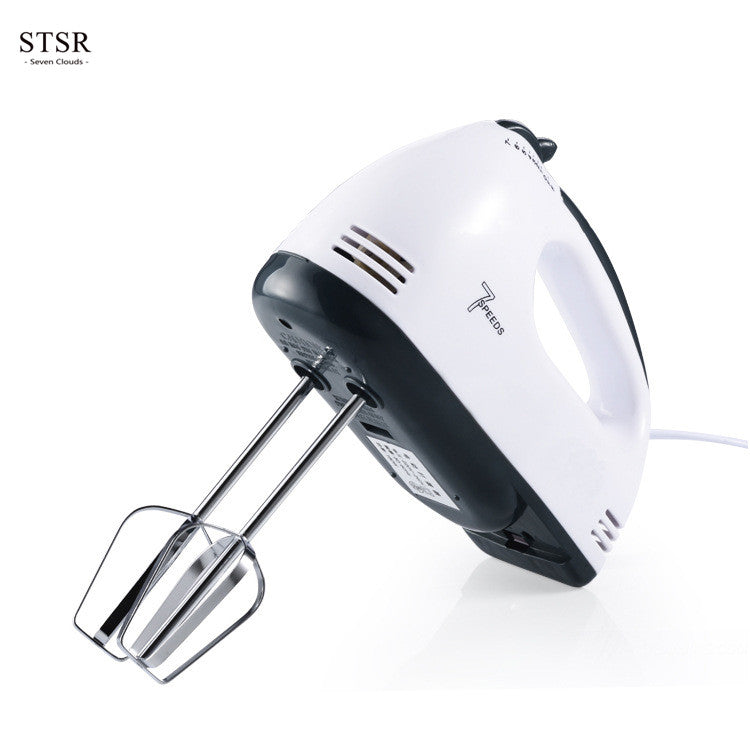 2025 New 7 Speed Electric Hand Egg Beater Automatic Mixer Machine Blender Whisk Kitchen Appliances