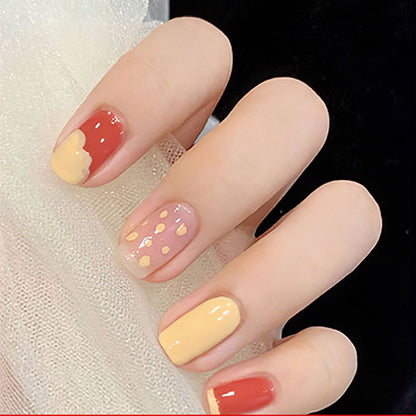 Manicure Fake nail nail sticker Nail patch Nail wear nail removable nail sticker Finished product can be reused