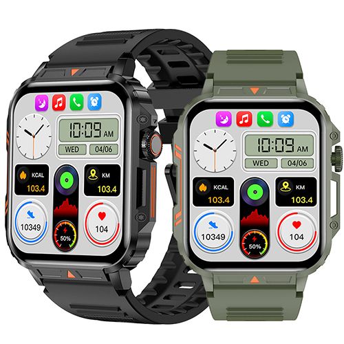 LIGE L81 Smartwatch 1.95 Inch Full Screen Health Monitoring Watches IP68 Waterproof Sport Fitness Tracker Bluetooth Call Smart Watch For Men Women