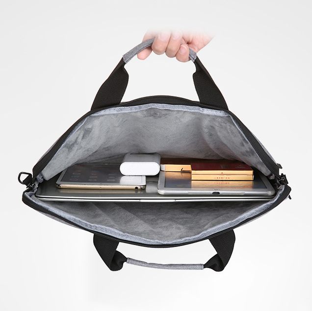 New Arrivals laptop bag Office bag minimalist gift bag file bag data bag tablet computer liner bag traveling bag Can be fixed on the luggage compartment