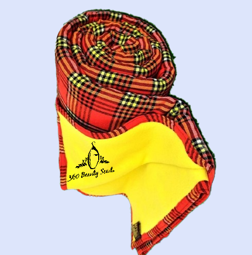 Corporate Maasai Fleece Blanket