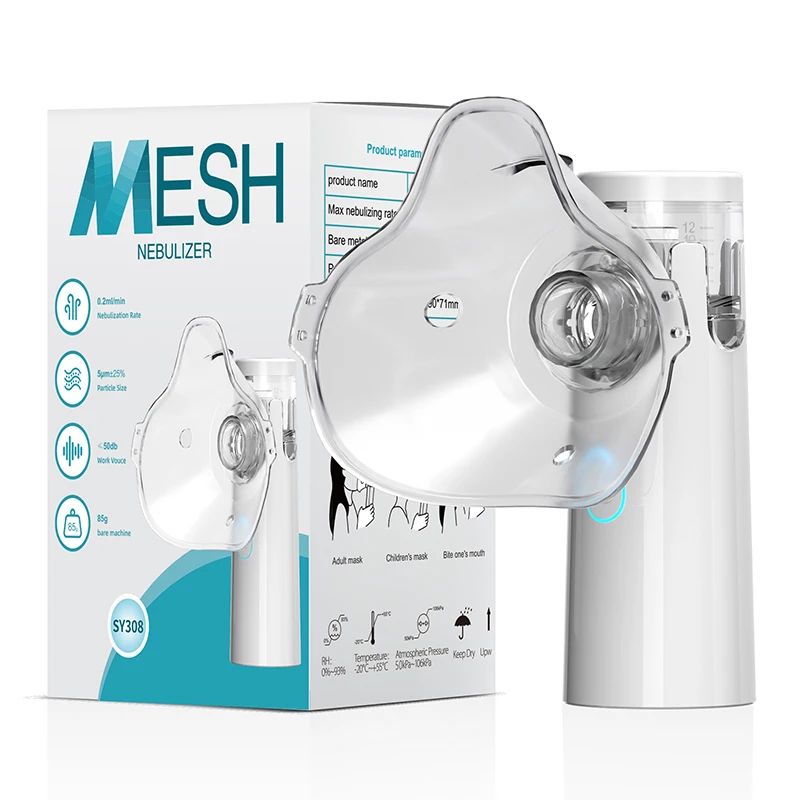 Medical Mesh Nebulizer Portable Inhalator Adult Kids Handheld Mini Silent Steam Nasal Humidifier Inhaler Tools Nebulizer Asthma