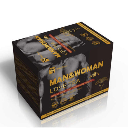 Wins Town Man and Woman Love Tea , Maca Cordyceps Tea, Improve Kidney Function, Enhance Vitality, 20 Tea bags