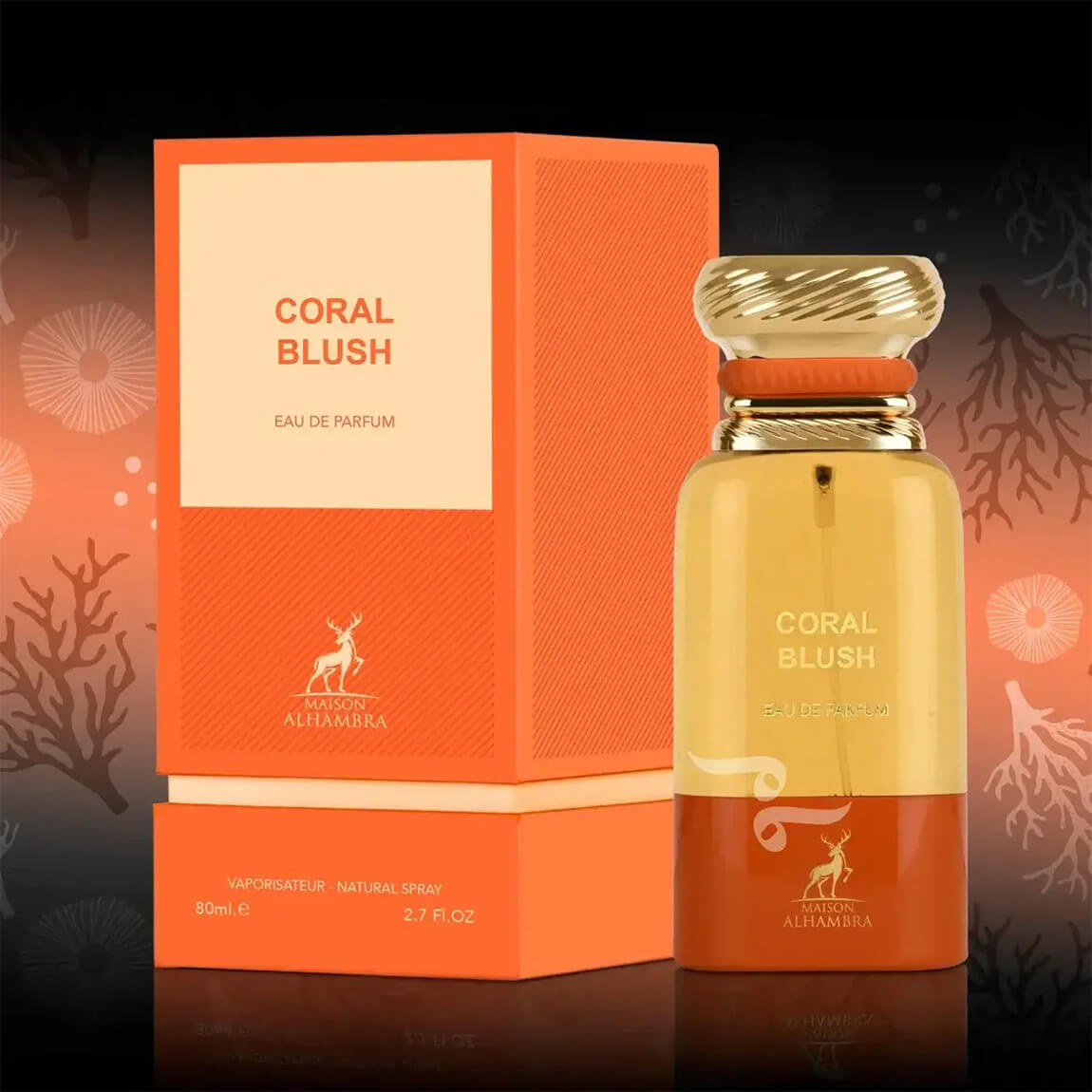 Maison Alhambra Coral Blush Eau de Parfum 80ml