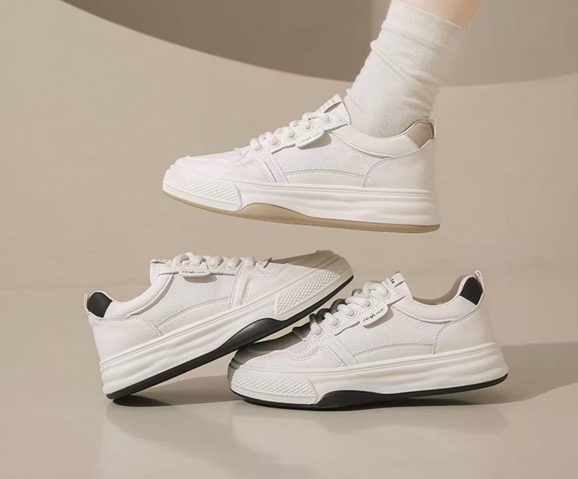 Star glow Girls ladies sneakers white breathable comfortable girl shoes easy to clean light hicking casual sneakers sizes 37-41